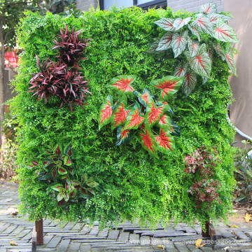 Outside decoration 2018 customized anti-uv artificial ivy wall plants